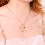 Elegant Gold S-Chain Necklace