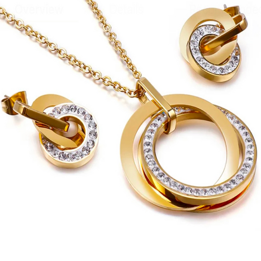 Elegant Gold S-Chain Necklace